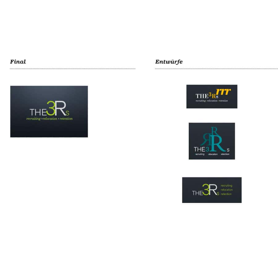 Logo Design The 3 Rs