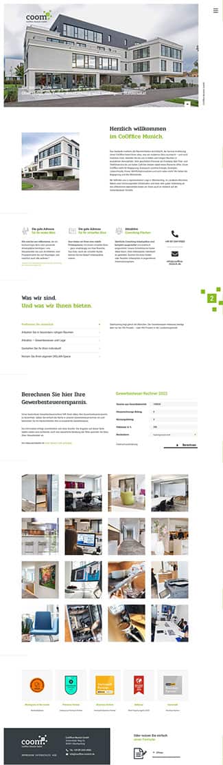 Konzeption, Webdesign und Development des Onlineshops Schilder.de