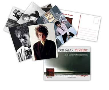 Bob Dylan Postkarten