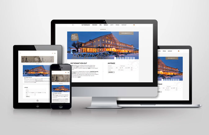 Responsive Webdesign Gut Edermann