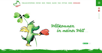 Konzeption, Design und Entwicklung Tabaluga Enterprises - Webdesign München