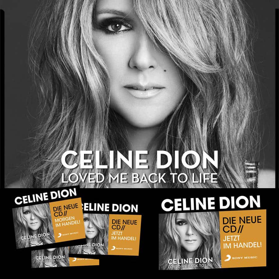Celine Dion Anzeigen