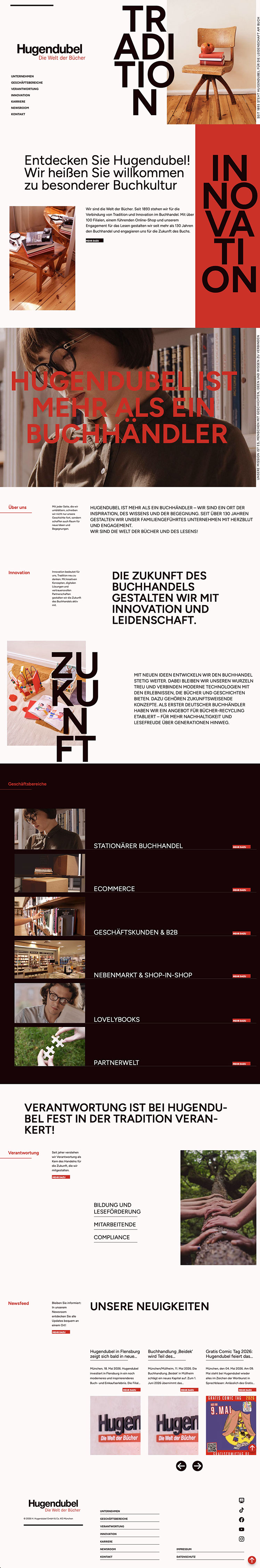 Webdesign und GSAP Entwicklung - Schörghuber Group