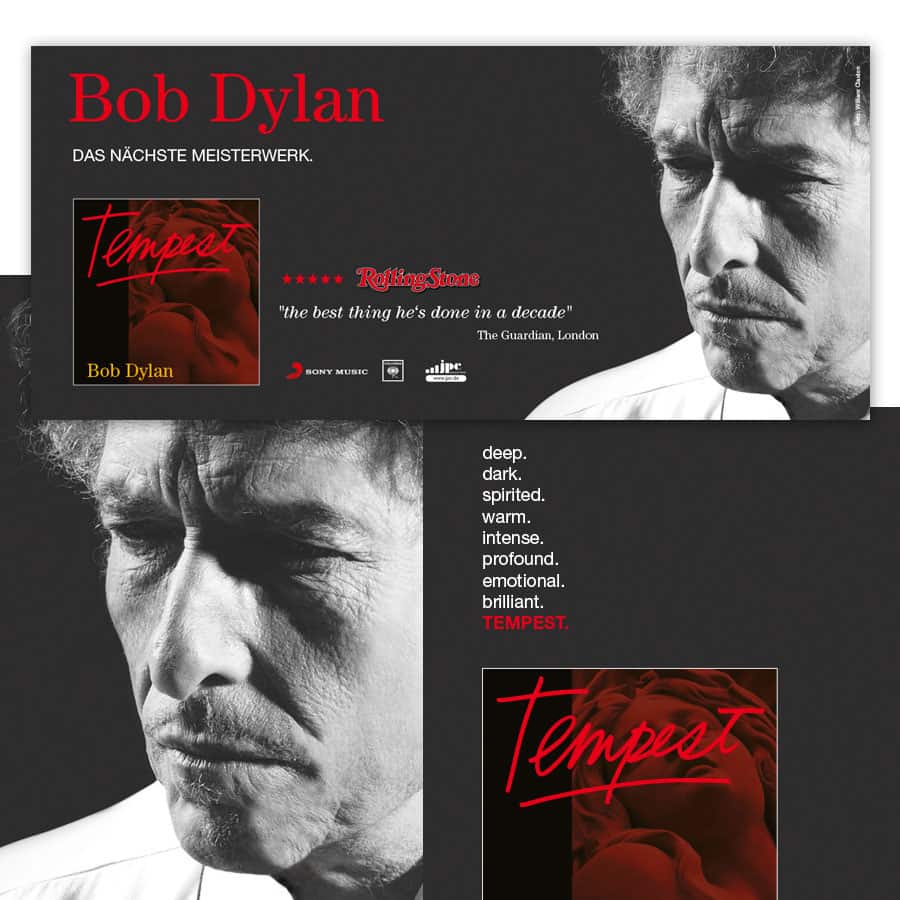 Bob Dylan Anzeigen